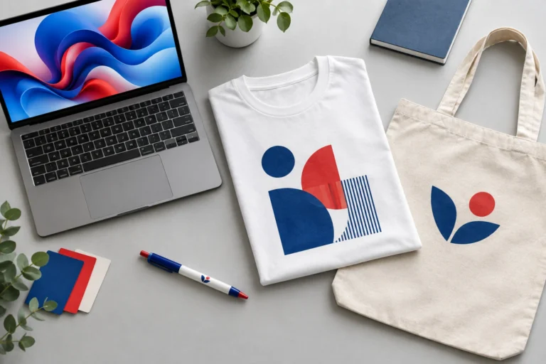 KI Bilder erstellen für Werbeartikel, vom Prompt zum fertigen Druck auf T-Shirts und Shopper