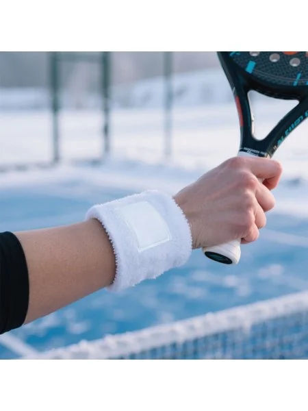 Schweißband Polycotton als personalisierbares Tennis-Accessoire